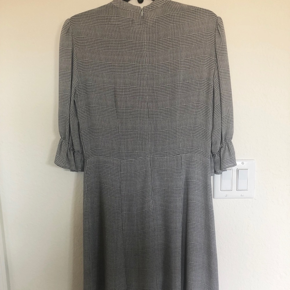 Reformation Cassie Tie Neck Minidress - Picture 8 of 8